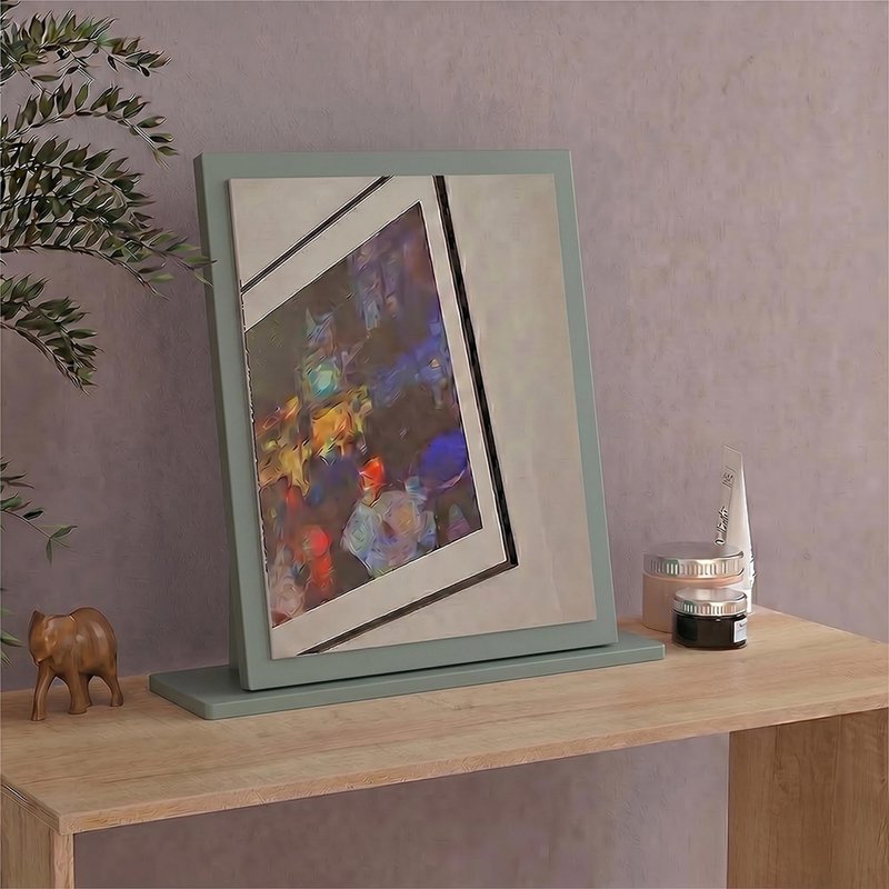 Photo 1 of Java dressing mirror - small - reed green Photo 1 of Java dressing mirror - small - reed green