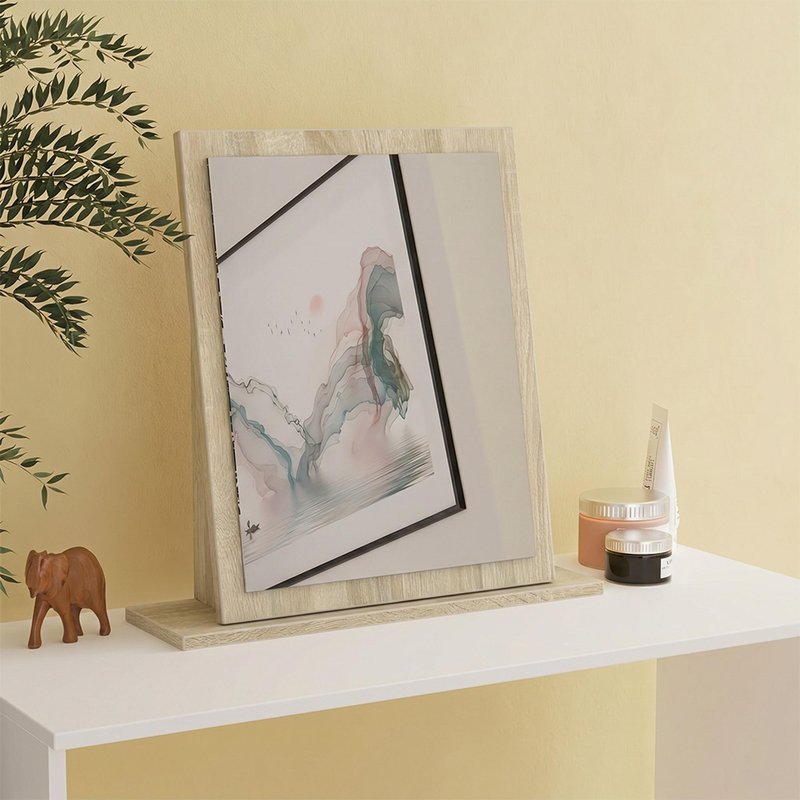Photo 1 of Monaco dressing mirror - small - oak Photo 1 of Monaco dressing mirror - small - oak
