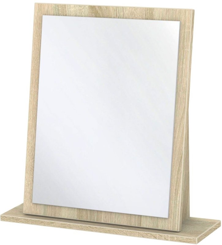 Photo 1 of Contrast small dressing mirror - oak Photo 1 of Contrast small dressing mirror - oak