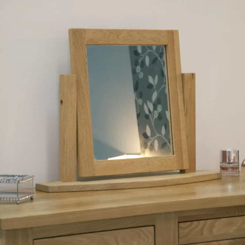 Photo 1 of Opus dressing mirror - oak Photo 1 of Opus dressing mirror - oak
