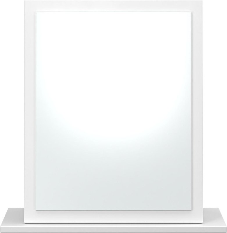 Photo 1 of Padstow dressing mirror - small - white Photo 1 of Padstow dressing mirror - small - white