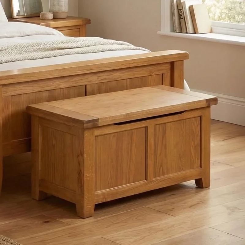 Photo 1 of Somer blanket box - oak Photo 1 of Somer blanket box - oak