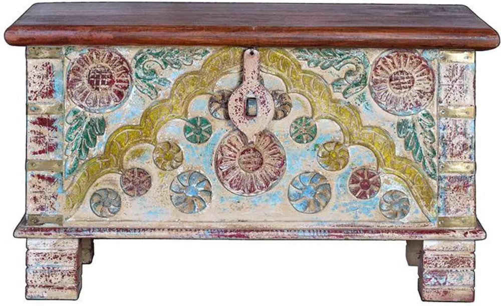 Photo 1 of Feldham storage trunk - mango wood Photo 1 of Feldham storage trunk - mango wood