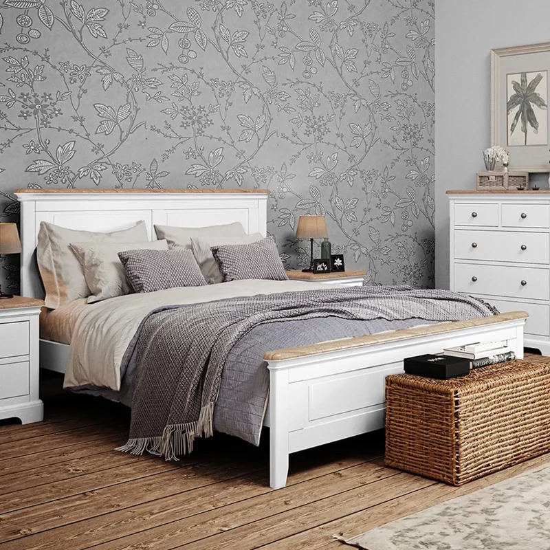 Photo 1 of Cromwell bed - sizes available - white painted Photo 1 of Cromwell bed - sizes available - white painted