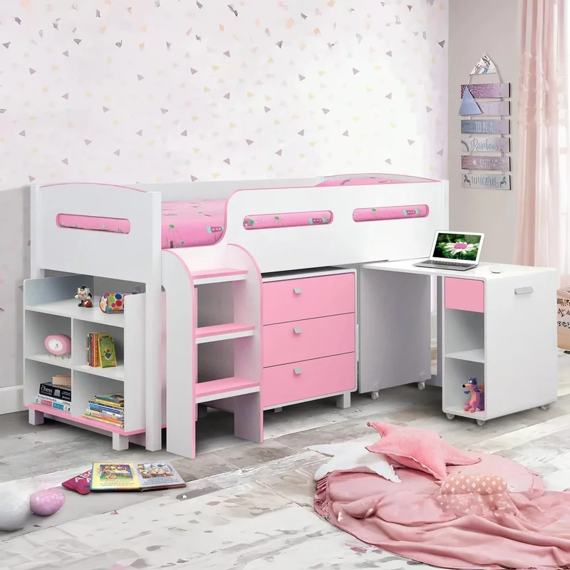 Photo 1 of Kimbo cabin bed - pink Photo 1 of Kimbo cabin bed - pink
