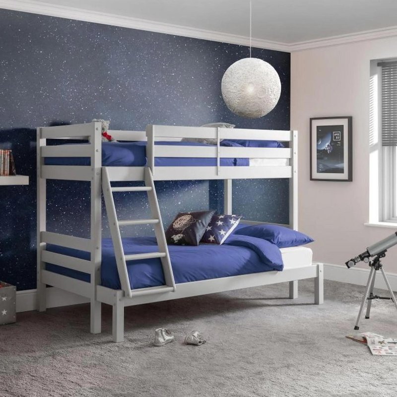 Photo 1 of Merlin triple sleeper bunk bed - grey Photo 1 of Merlin triple sleeper bunk bed - grey