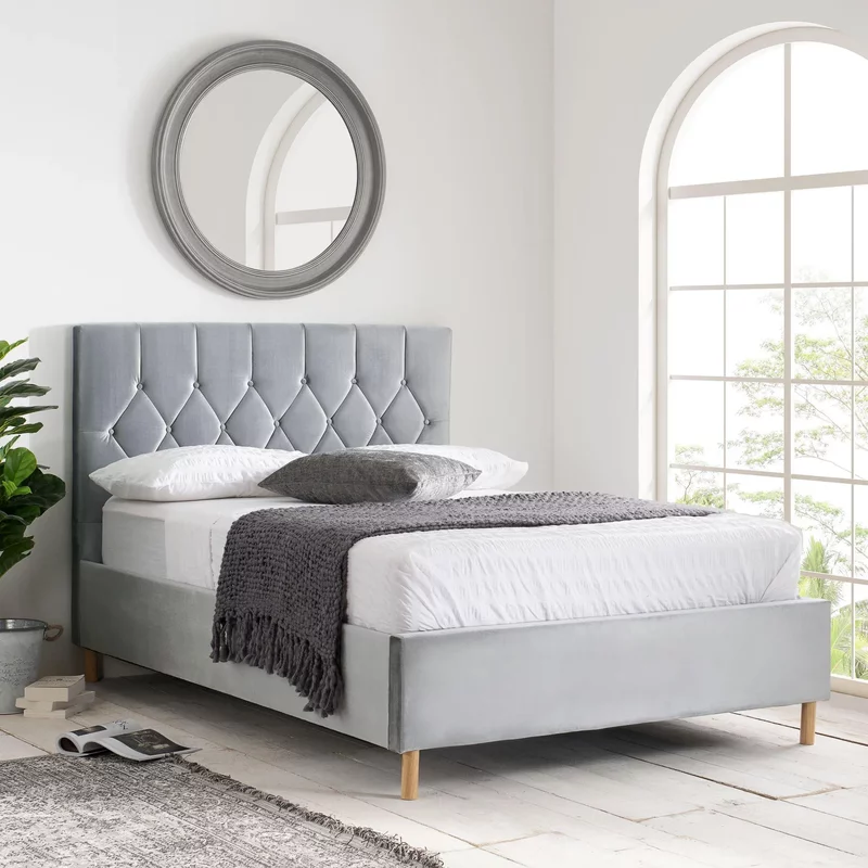 Photo 1 of Loxley ottoman storage bed - grey fabric - sizes available Photo 1 of Loxley ottoman storage bed - grey fabric - sizes available