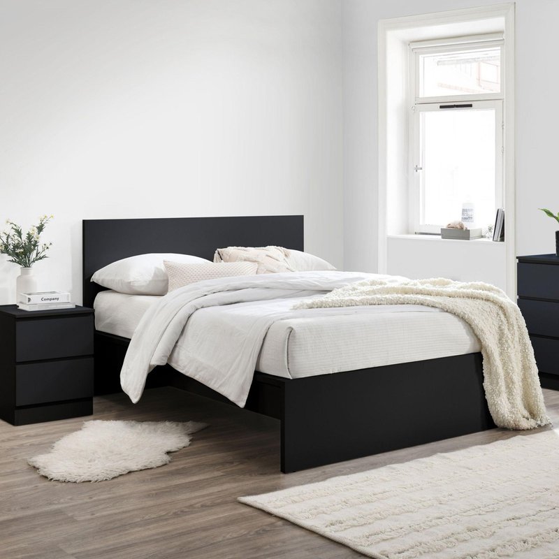 Photo 1 of Oslo bed - black - 5ft king size Photo 1 of Oslo bed - black - 5ft king size