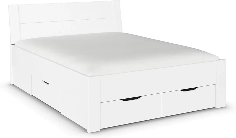 Photo 1 of Aditio bed - alpine white - 5ft king size Photo 1 of Aditio bed - alpine white - 5ft king size