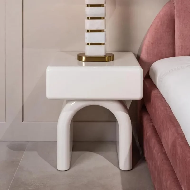 Photo 1 of Bennet bedside table - 1 drawer - white Photo 1 of Bennet bedside table - 1 drawer - white