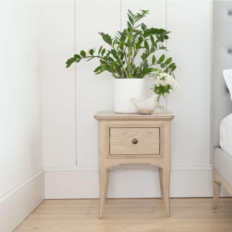 Photo 1 of Toulon bedside table - 1 drawer - oak Photo 1 of Toulon bedside table - 1 drawer - oak