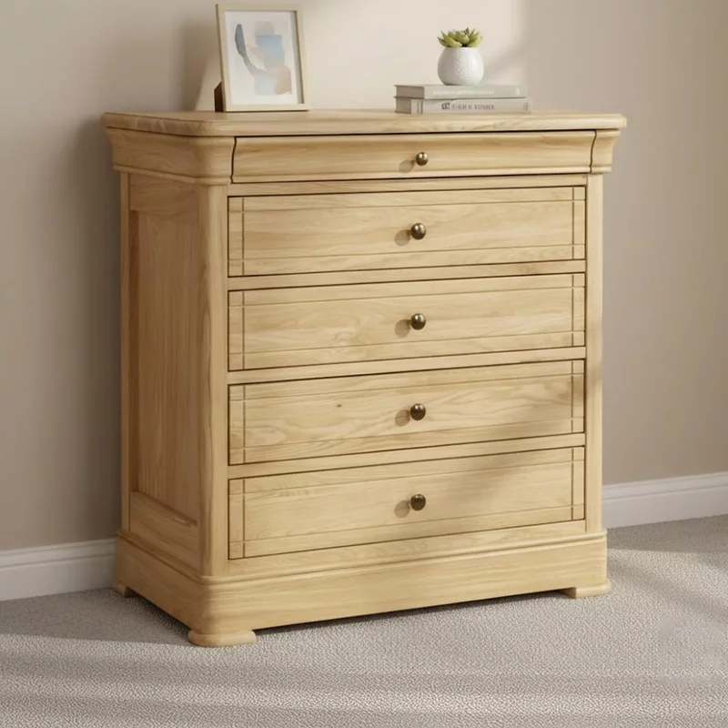 Photo 1 of Moreno chest - 5 drawer - oak Photo 1 of Moreno chest - 5 drawer - oak