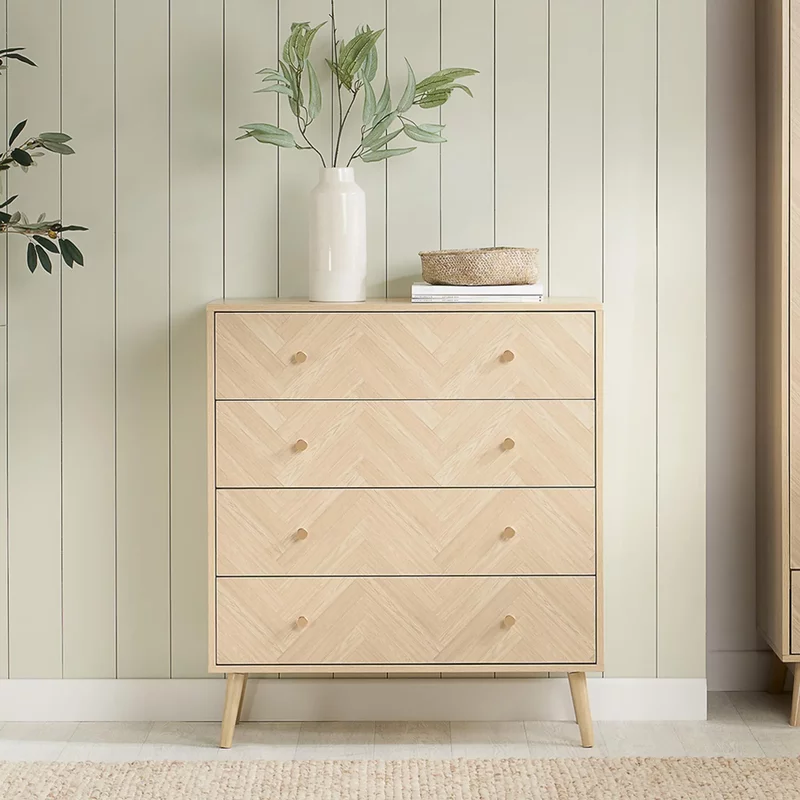 Photo 1 of Herringford chest - 4 drawer - oak Photo 1 of Herringford chest - 4 drawer - oak