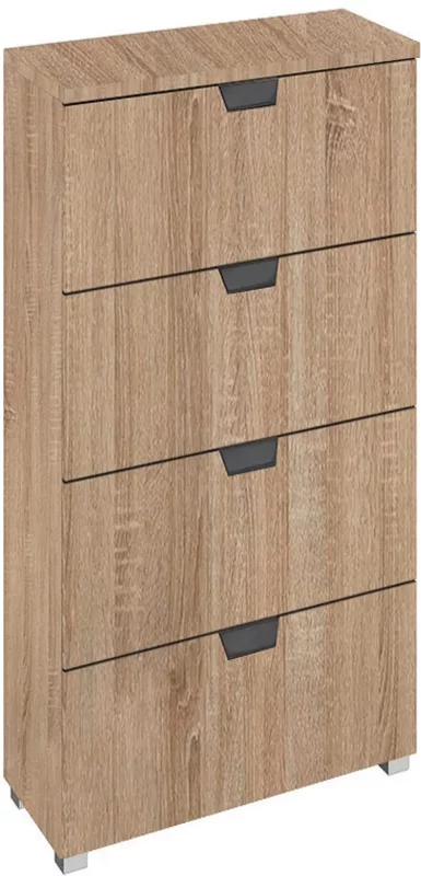 Photo 1 of Aditio narrow chest - 4 drawer - sonoma oak Photo 1 of Aditio narrow chest - 4 drawer - sonoma oak