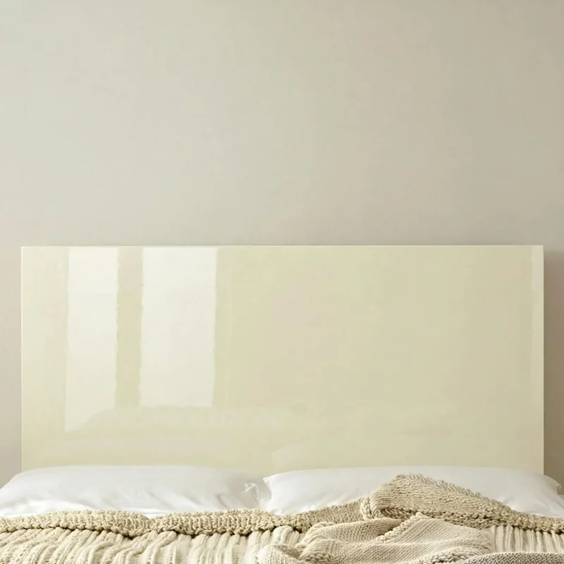 Photo 1 of Knightsbridge headboard - cream gloss - sizes available Photo 1 of Knightsbridge headboard - cream gloss - sizes available