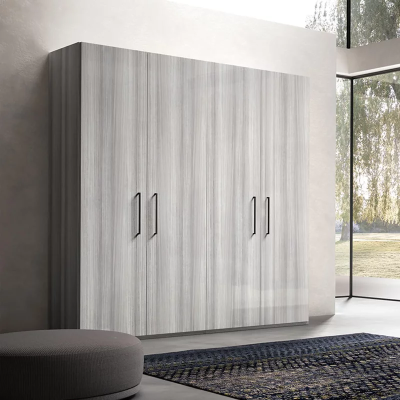 Photo 1 of Mia wardrobe - 4 door - grey Photo 1 of Mia wardrobe - 4 door - grey
