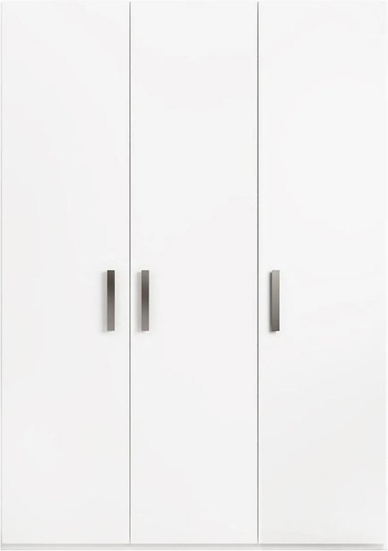 Photo 1 of Modern mara wardrobe - 3 door - white Photo 1 of Modern mara wardrobe - 3 door - white