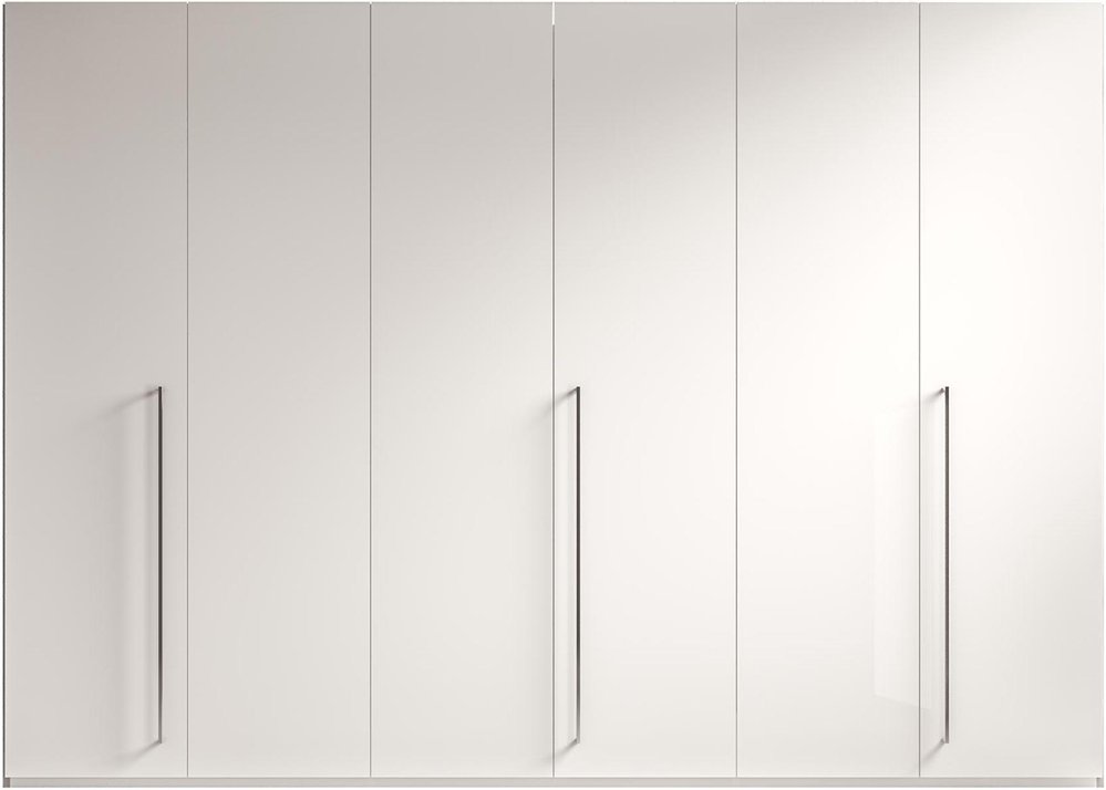 Photo 1 of Modern treviso wardrobe - 6 door - grey Photo 1 of Modern treviso wardrobe - 6 door - grey