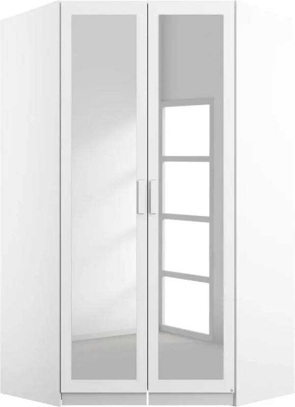 Photo 1 of Rivera white corner wardrobe - variation available Photo 1 of Rivera white corner wardrobe - variation available