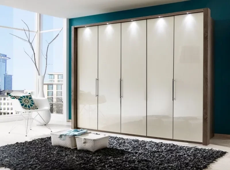 Photo 1 of Loft wardrobe - bi-fold panorama glass door - variation available Photo 1 of Loft wardrobe - bi-fold panorama glass door - variation available