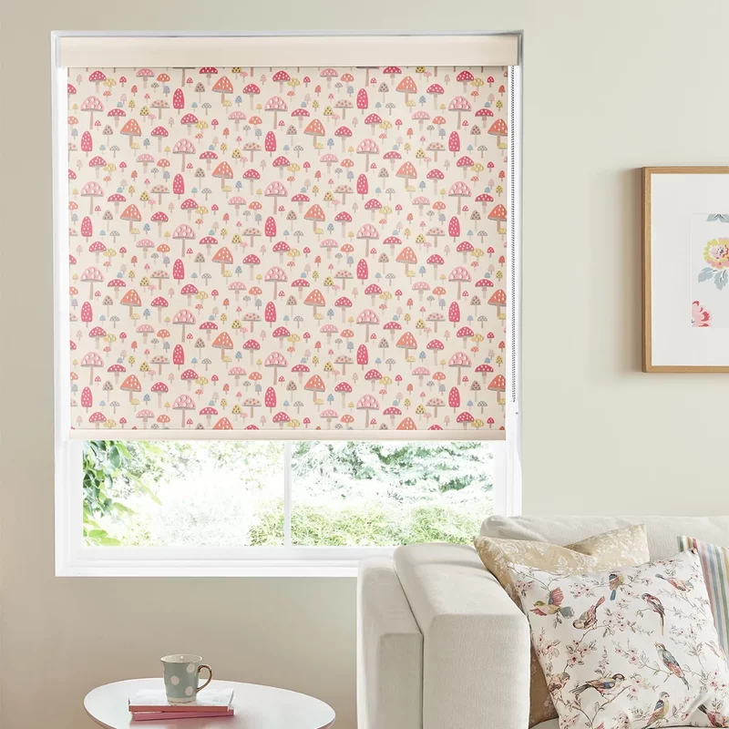 Photo 1 of Cath kidston roller blind - mini mushrooms multi Photo 1 of Cath kidston roller blind - mini mushrooms multi