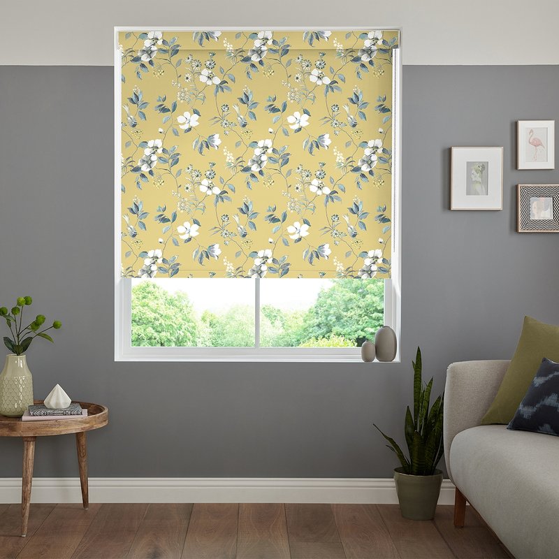 Photo 1 of Claudio roller blind - ochre Photo 1 of Claudio roller blind - ochre