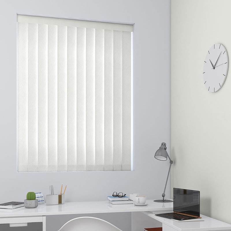 Photo 1 of Luna vertical blind - cloud Photo 1 of Luna vertical blind - cloud
