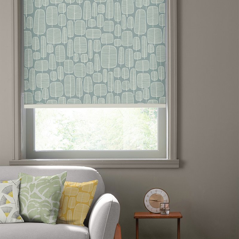 Photo 1 of Missprint roller blind - little trees comet Photo 1 of Missprint roller blind - little trees comet
