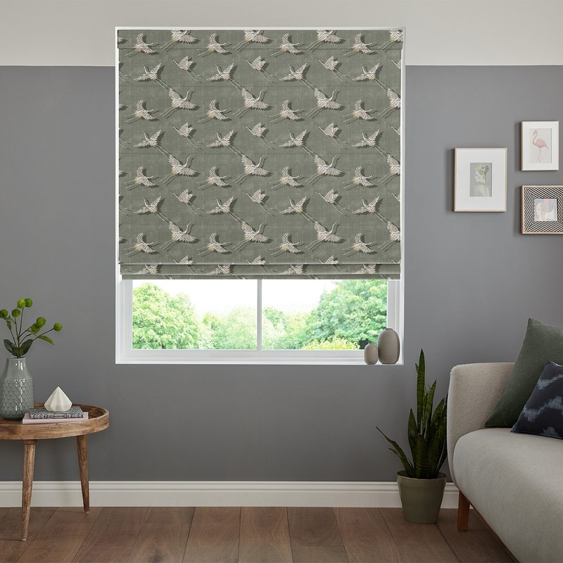 Photo 1 of Olivia roman blind - olive Photo 1 of Olivia roman blind - olive