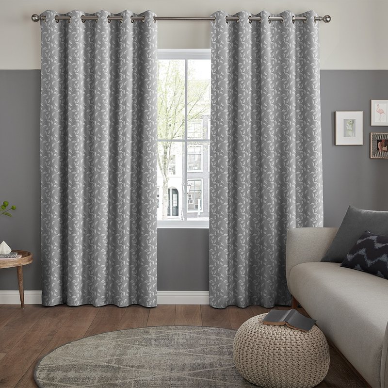 Photo 1 of Conte curtain - graphite Photo 1 of Conte curtain - graphite