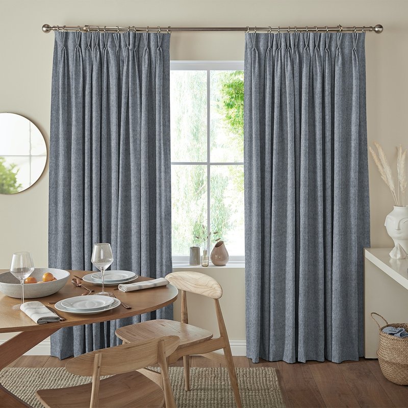 Photo 1 of Defoe curtain - slate Photo 1 of Defoe curtain - slate