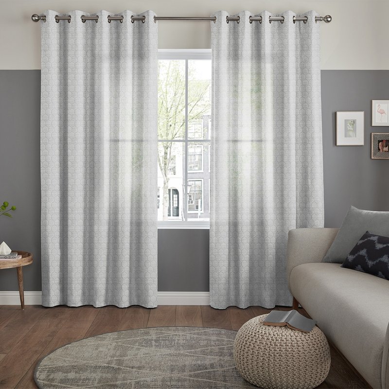 Photo 1 of Denver curtain - silver Photo 1 of Denver curtain - silver