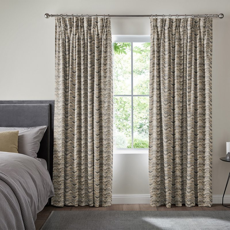 Photo 1 of Diaz curtain - graphite Photo 1 of Diaz curtain - graphite