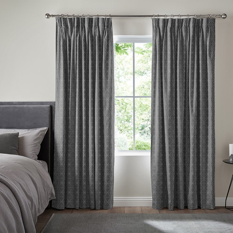 Photo 1 of Gosling curtain - graphite Photo 1 of Gosling curtain - graphite