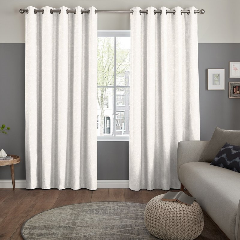 Photo 1 of Lars curtain - ivory Photo 1 of Lars curtain - ivory