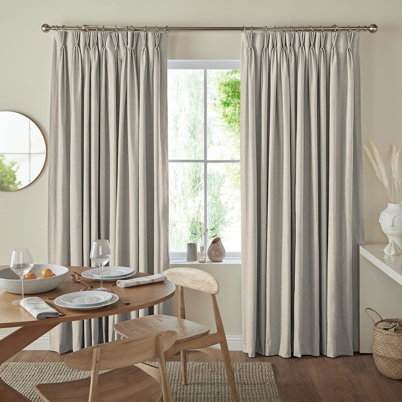 Photo 1 of Mina curtain - truffle Photo 1 of Mina curtain - truffle