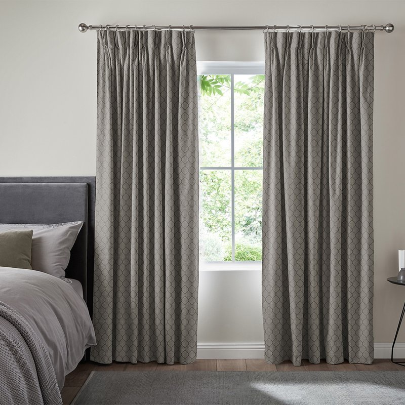 Photo 1 of Ozan curtain - graphite Photo 1 of Ozan curtain - graphite