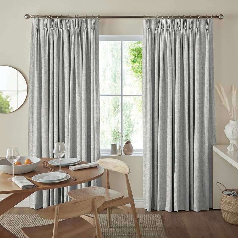 Photo 1 of Pavard curtain - silver Photo 1 of Pavard curtain - silver