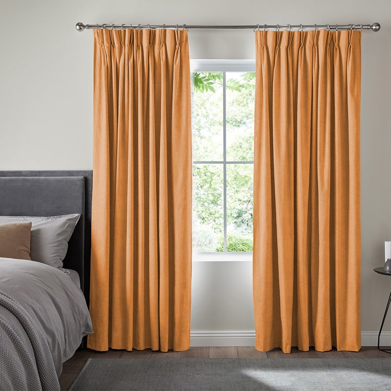 Photo 1 of Rudiger curtain - rust Photo 1 of Rudiger curtain - rust