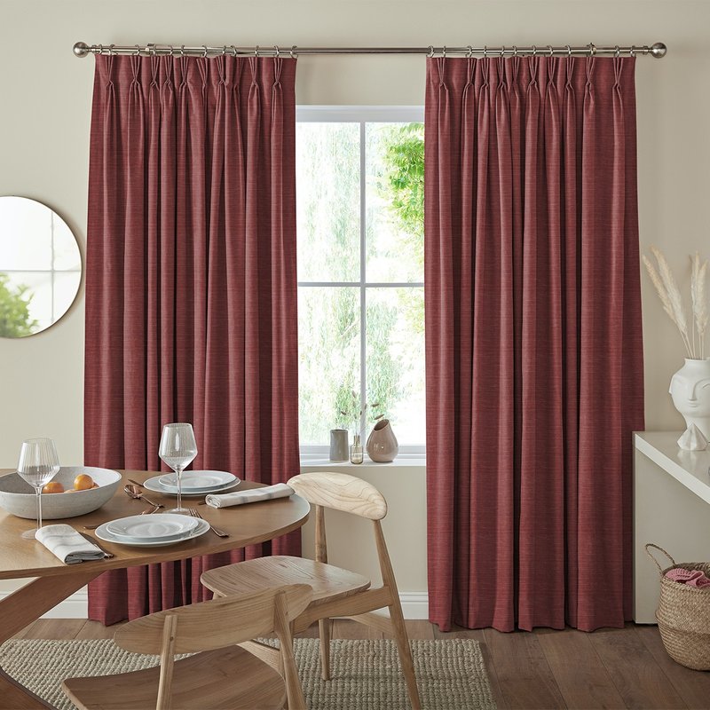 Photo 1 of Tyson curtain - cherry Photo 1 of Tyson curtain - cherry