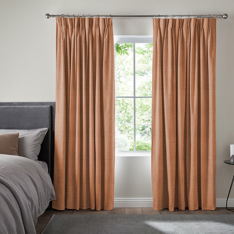 Photo 1 of Tyson curtain - rust Photo 1 of Tyson curtain - rust