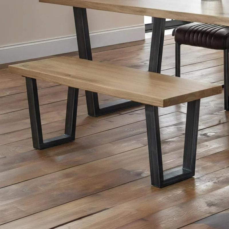 Photo 1 of Brooklyn dining bench - oak Photo 1 of Brooklyn dining bench - oak