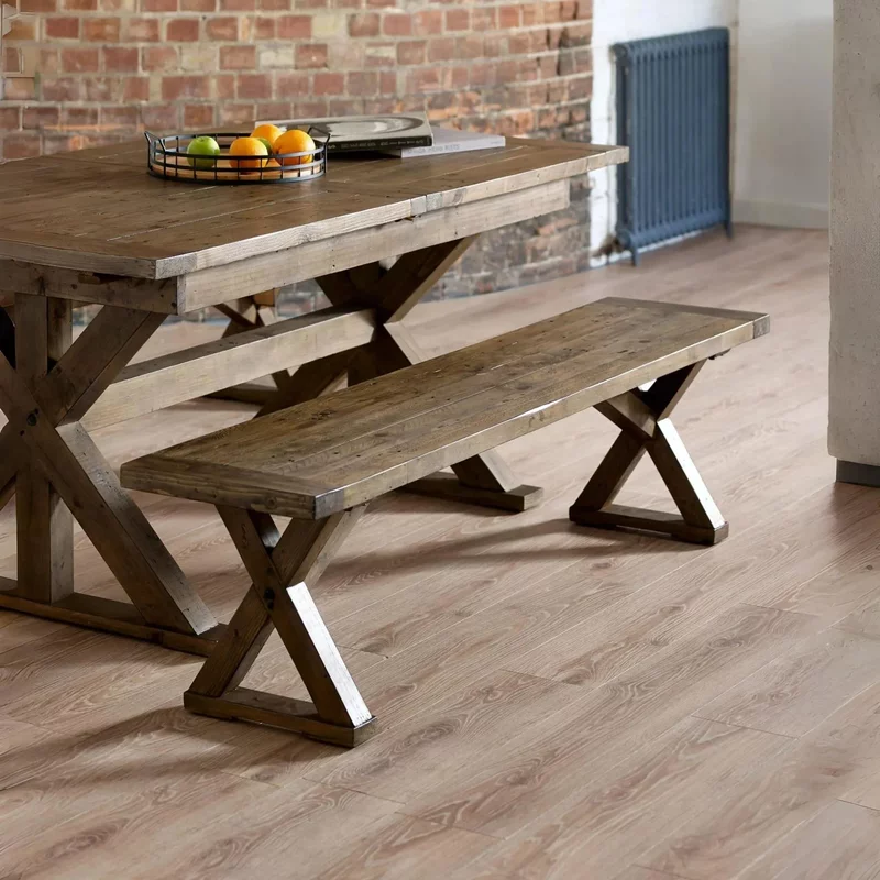 Photo 1 of Chatsworth reclaimed pine dining bench Photo 1 of Chatsworth reclaimed pine dining bench