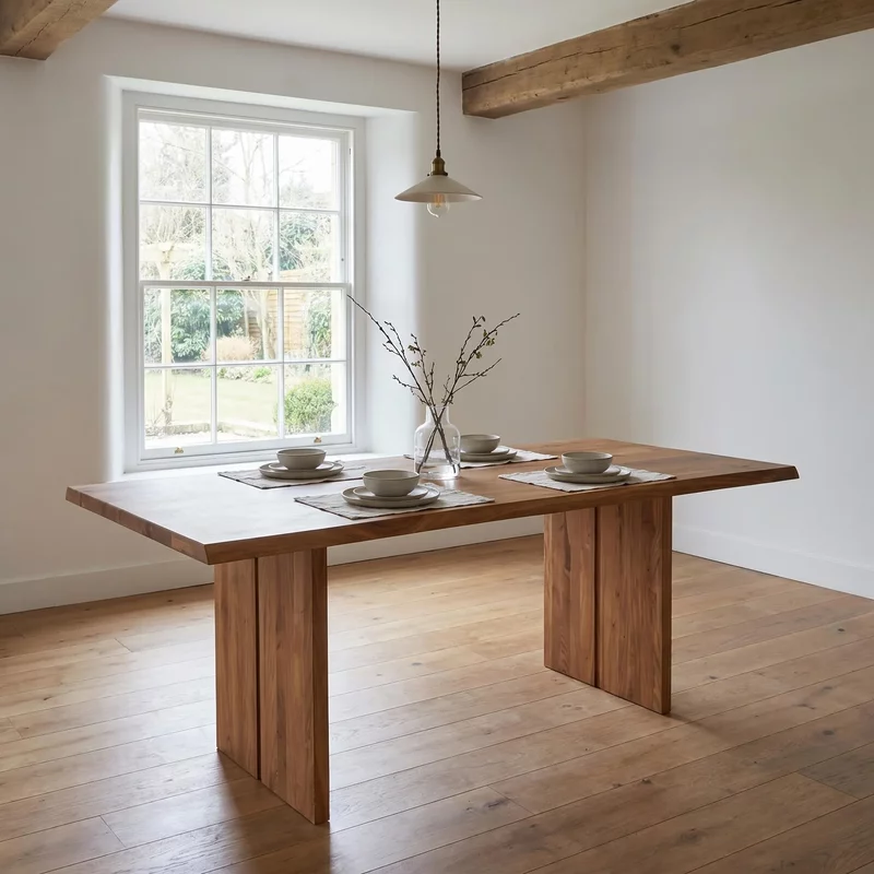 Photo 1 of Fargo dining table type e - oak - variation available Photo 1 of Fargo dining table type e - oak - variation available