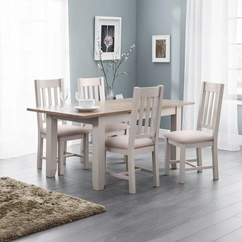 Photo 1 of Richmond extending dining table - 4-6 seater - 140cm-180cm - grey Photo 1 of Richmond extending dining table - 4-6 seater - 140cm-180cm - grey