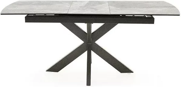 Photo 1 of Valerius extending dining table - 6-8 seater - 170-220cm - grey ceramic Photo 1 of Valerius extending dining table - 6-8 seater - 170-220cm - grey ceramic