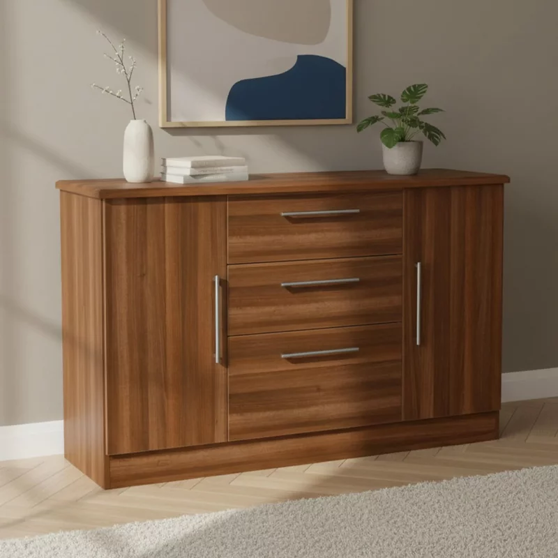 Photo 1 of Sherwood medium sideboard - 2 door - walnut Photo 1 of Sherwood medium sideboard - 2 door - walnut