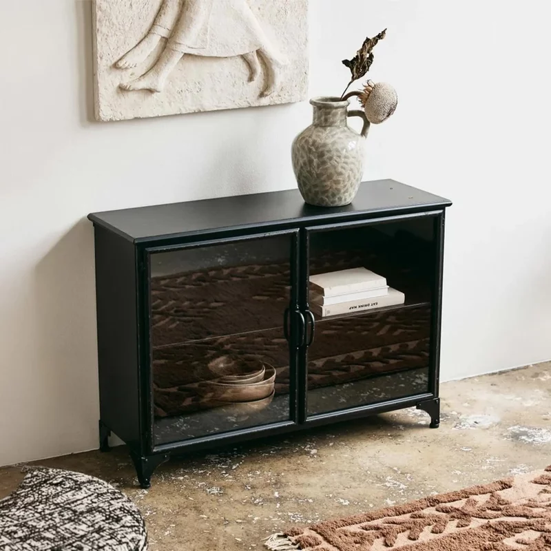 Photo 1 of Downtown sideboard - 2 door - black Photo 1 of Downtown sideboard - 2 door - black