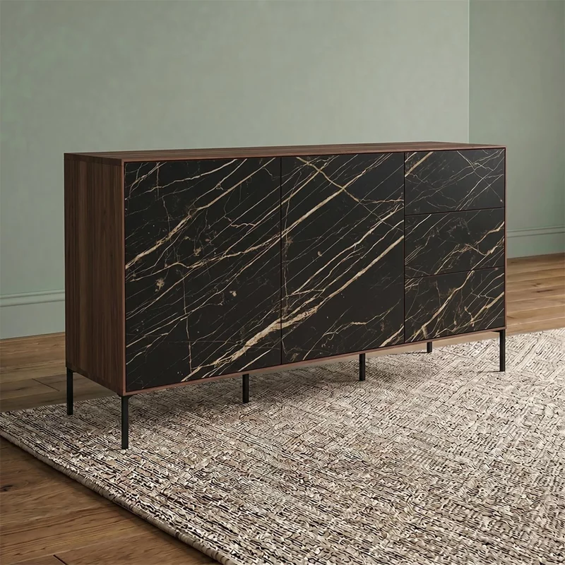Photo 1 of Helga sideboard - 2 door 3 drawer - oiled walnut - variation available Photo 1 of Helga sideboard - 2 door 3 drawer - oiled walnut - variation available