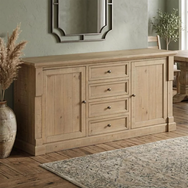 Photo 1 of Chateau sideboard - large - natural - rustic pine Photo 1 of Chateau sideboard - large - natural - rustic pine